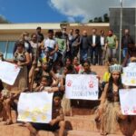 Comunidade Indígena Kaigang, acampada a 13 anos as margens da rodovia em Vitorino, tem a perceptiva de realocação em território provisório