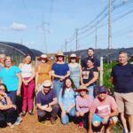Moradores do Novo Mundo visitam horta urbana no Parque das Torres